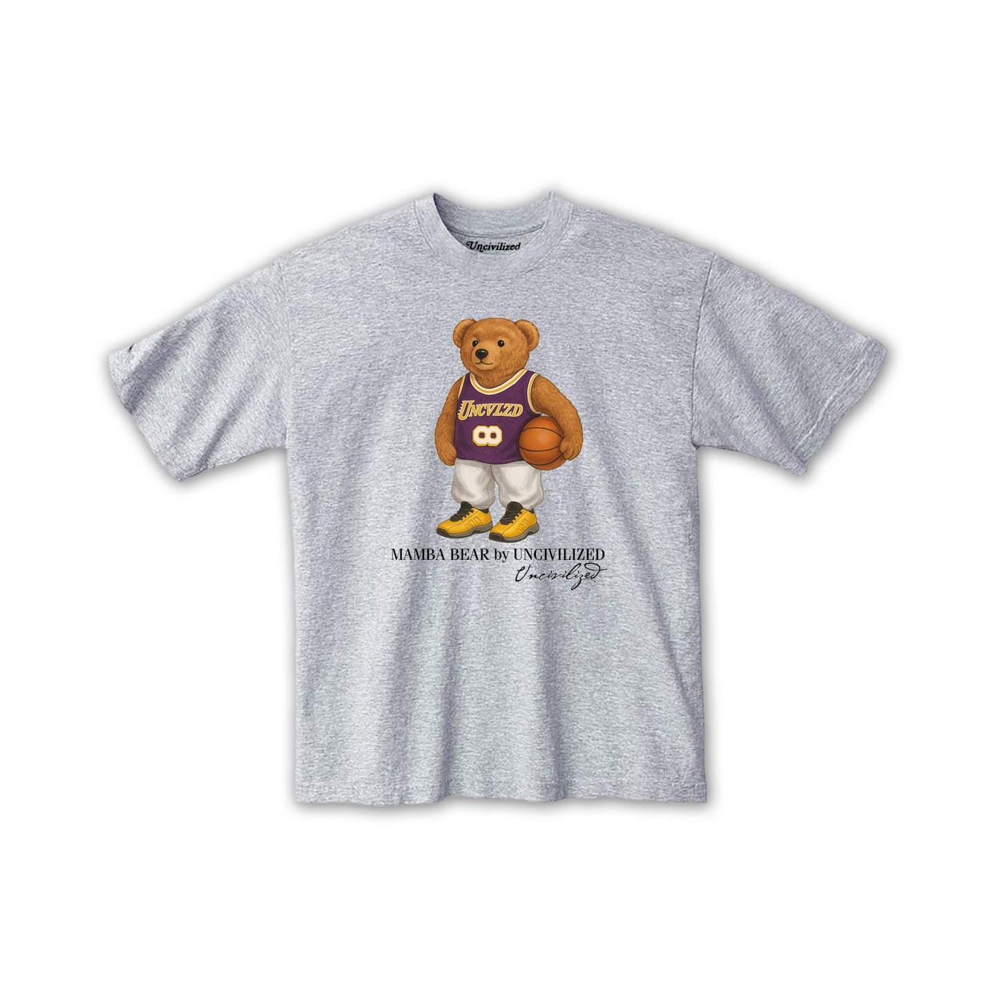 UNCIVILIZED "MAMBA BEAR" T-SHIRT