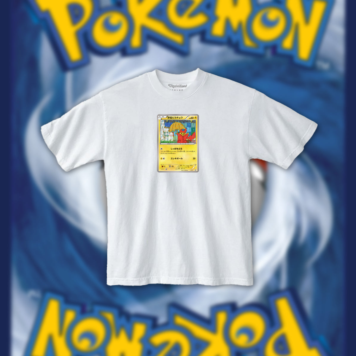 UNCIVILIZED "POKEMON" T-SHIRT