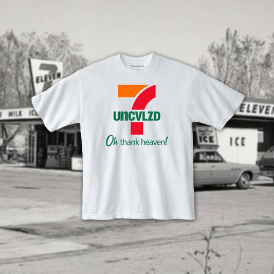UNCIVILIZED "THANK HEAVEN" T-SHIRT