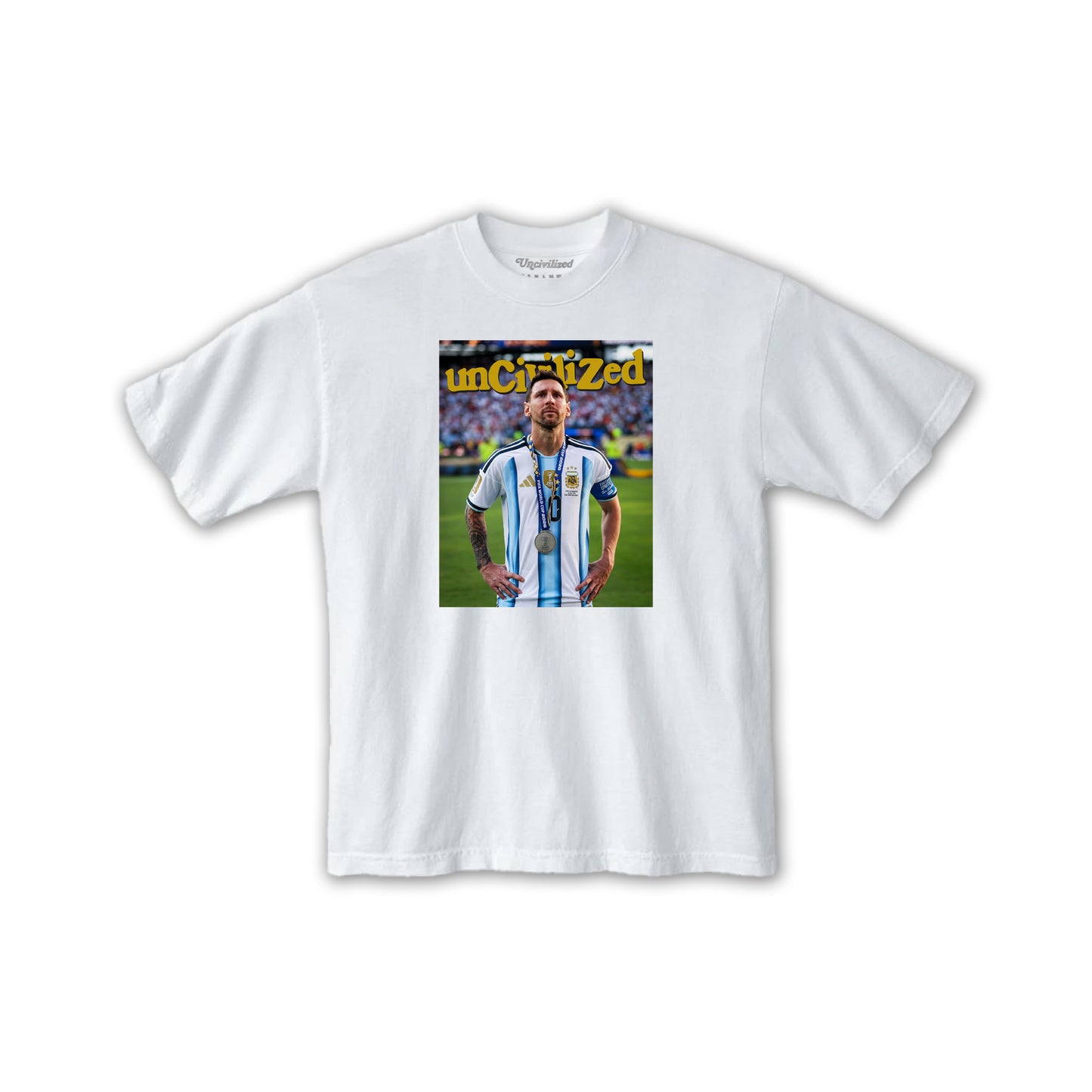 UNCIVILIZED "GRACIAS MESSI" T-SHIRT