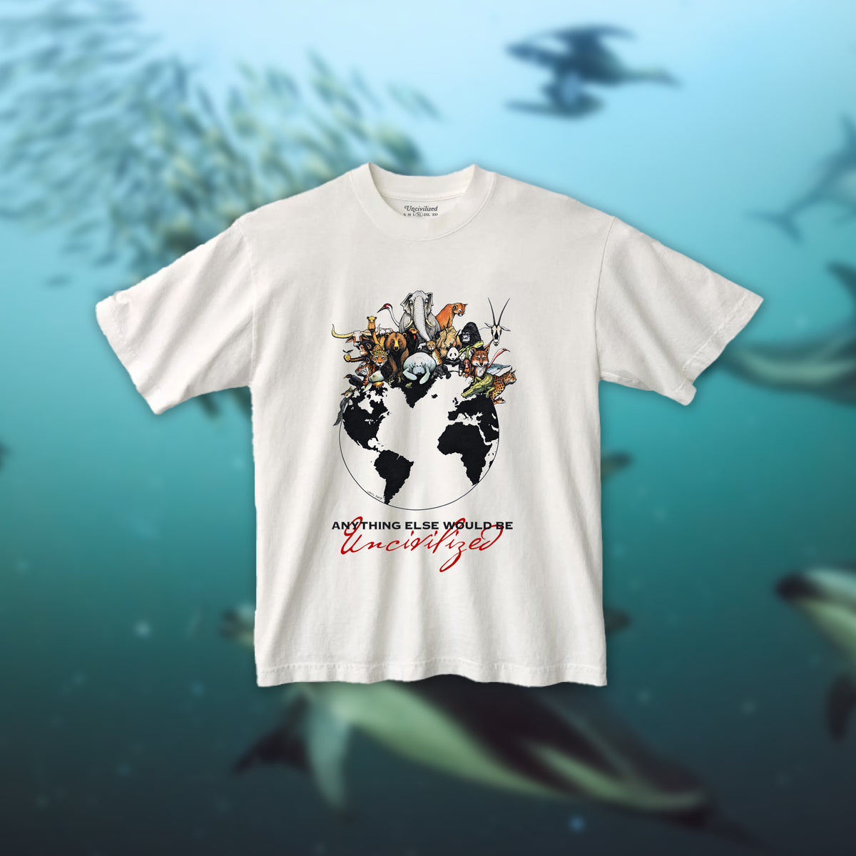 UNCIVILIZED "HERE FIRST" T-SHIRT