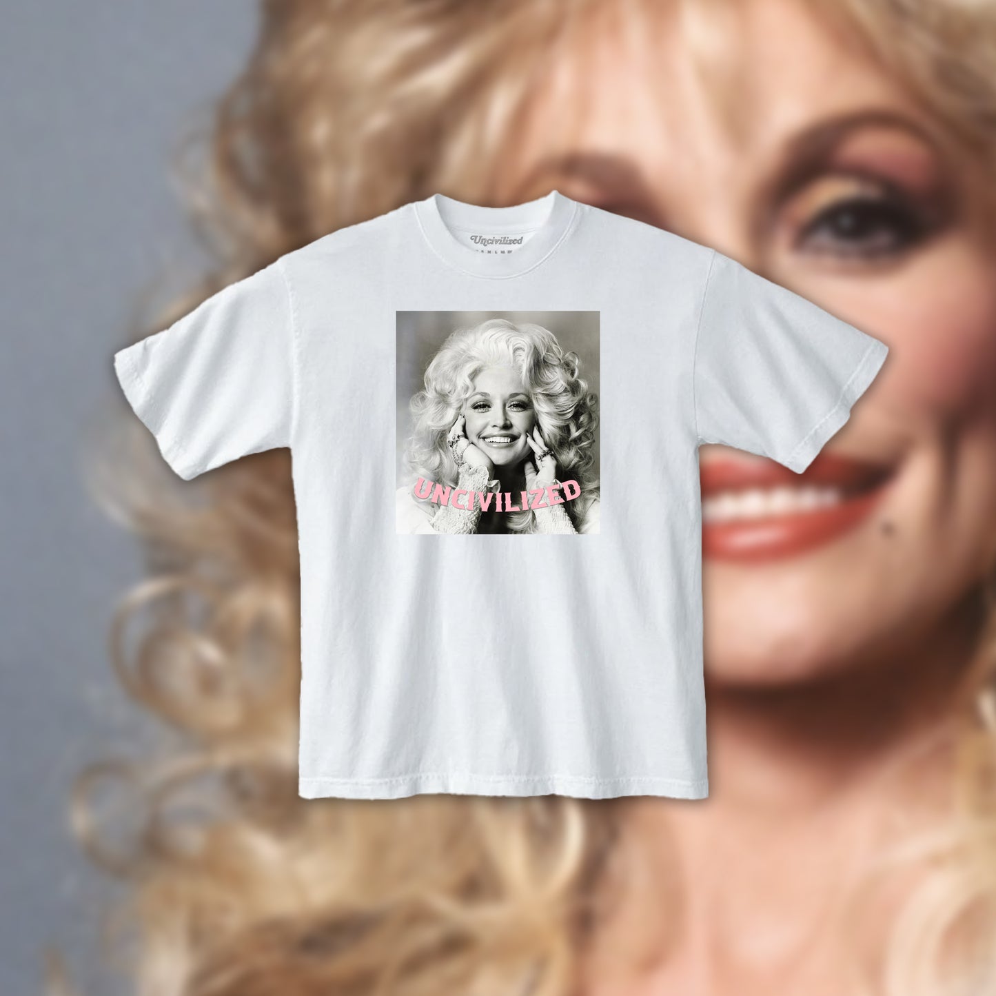 UNCIVILIZED "UNITED STATES OF DOLLY" T-SHIRT