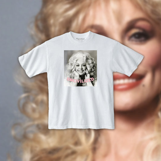 UNCIVILIZED "UNITED STATES OF DOLLY" T-SHIRT