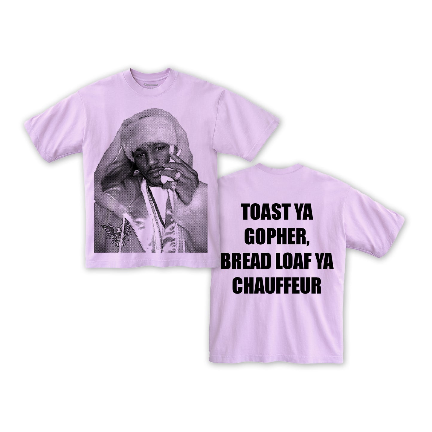 UNCIVILIZED "DOUBLE PINK MINK" T-SHIRT