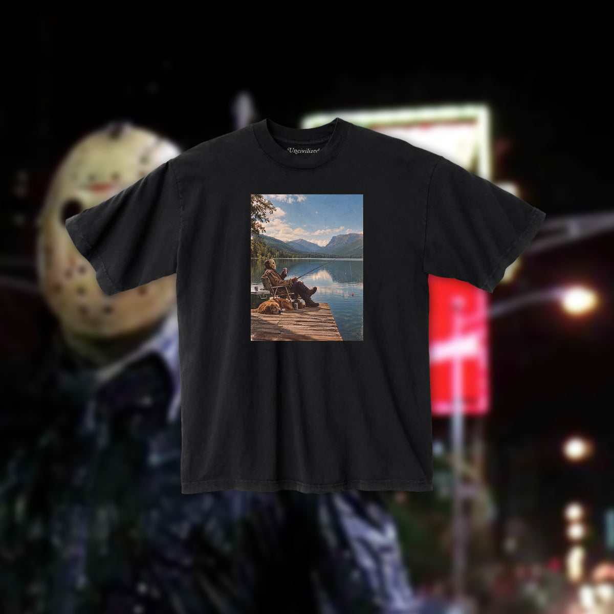 UNCIVILIZED "FISHER" T-SHIRT