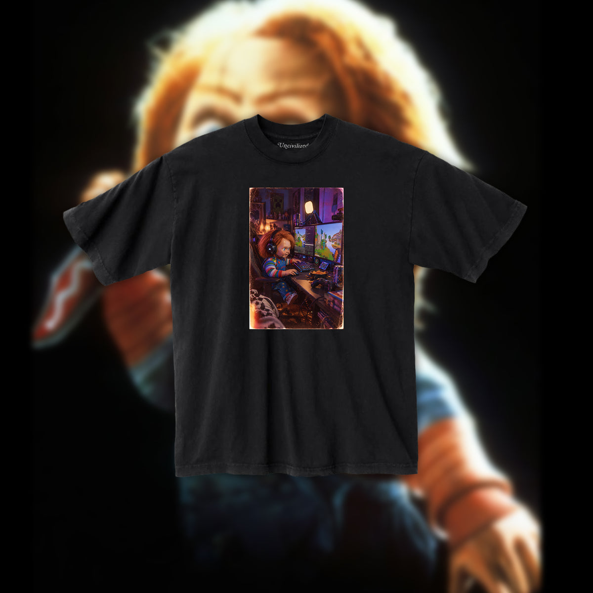 UNCIVILIZED "GAMER" T-SHIRT