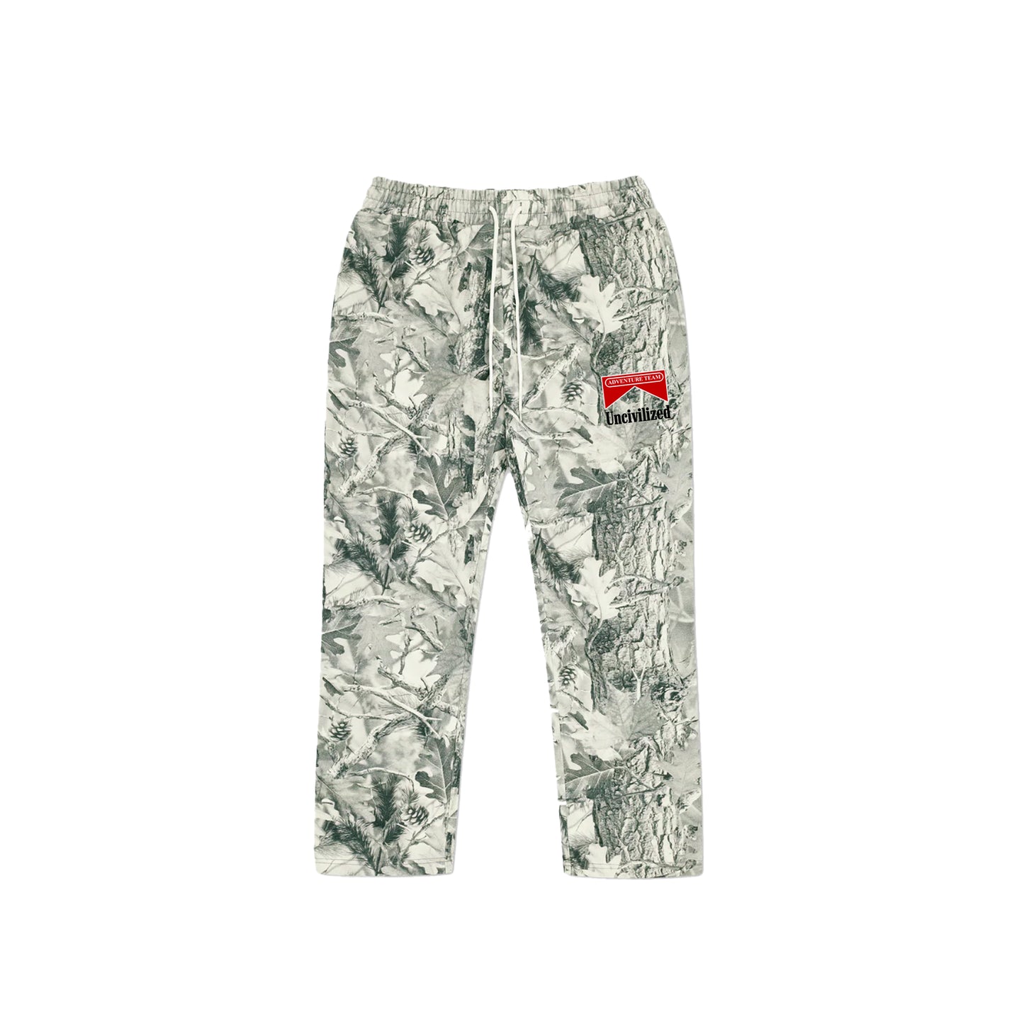 UNCIVILIZED "ADVENTURE TEAM" GREY SWEATPANTS