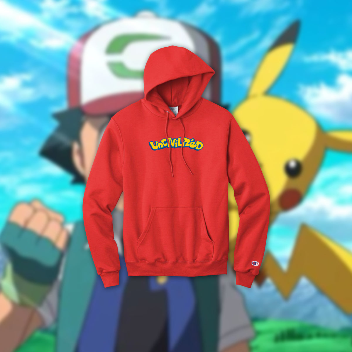 UNCIVILIZED "POKEMON" HOODIE