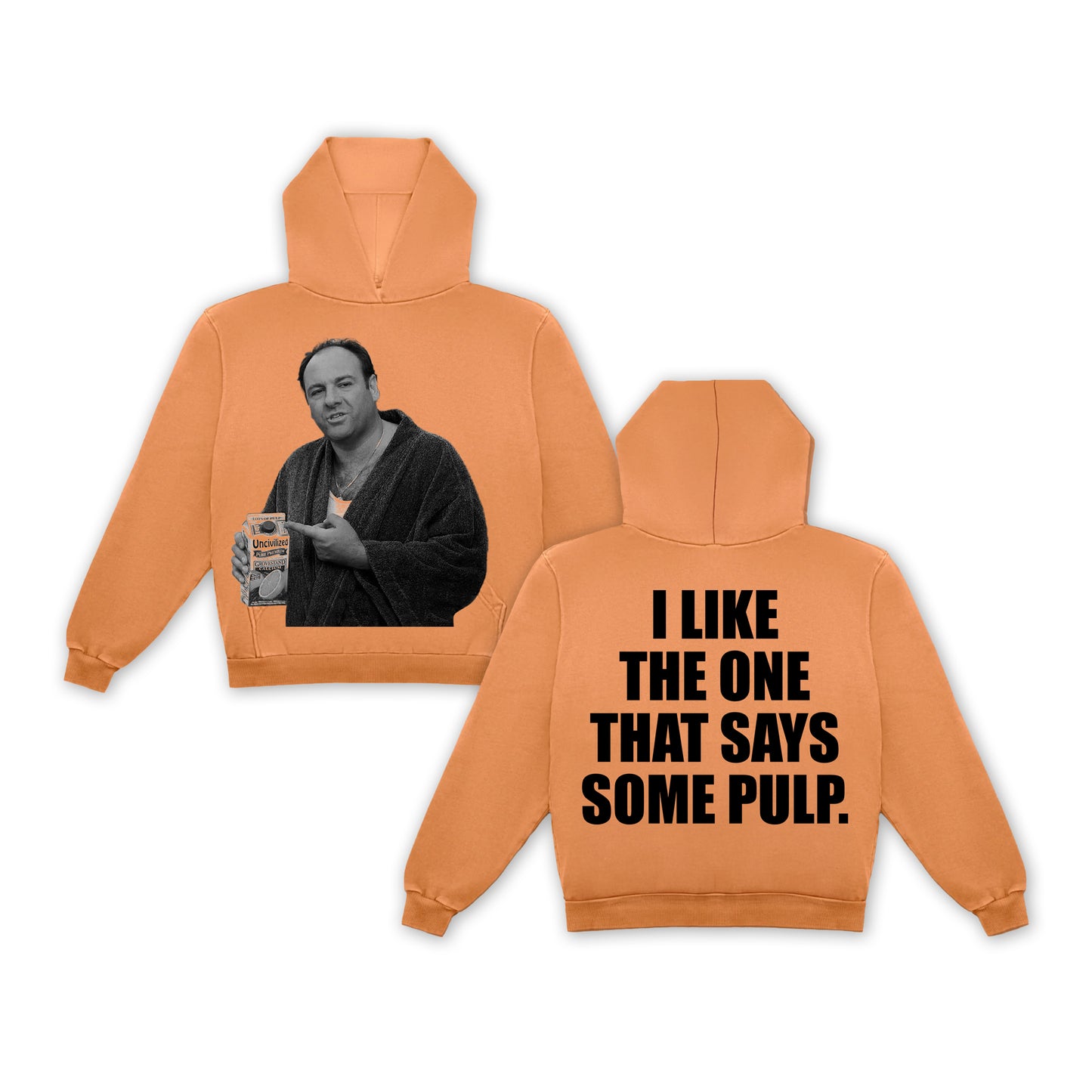 UNCIVILIZED "SOME PULP" TROPICANA HOODIE