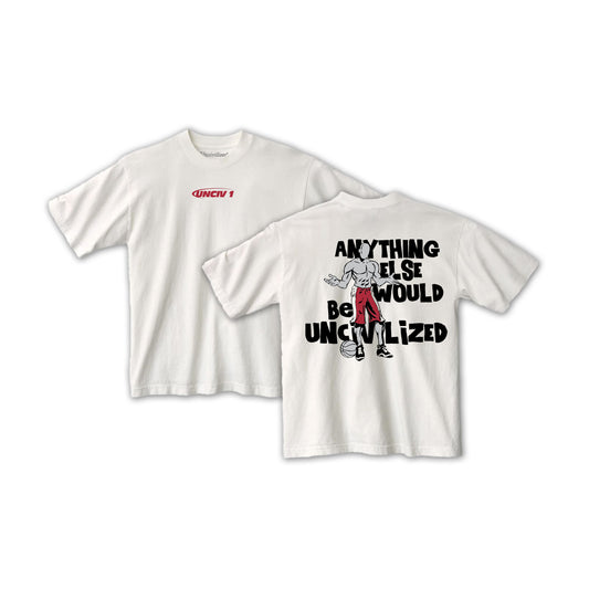 UNCIVILIZED "TRASH TALK" T-SHIRT
