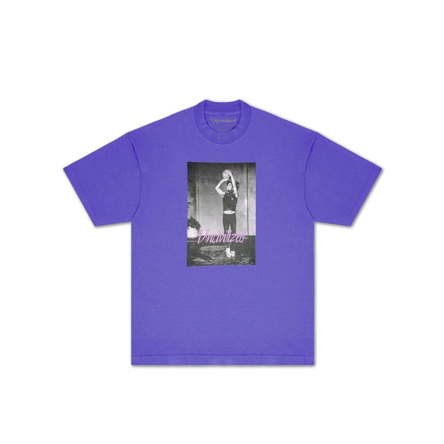 UNCIVILIZED "PURPLE RAIN" T-SHIRT