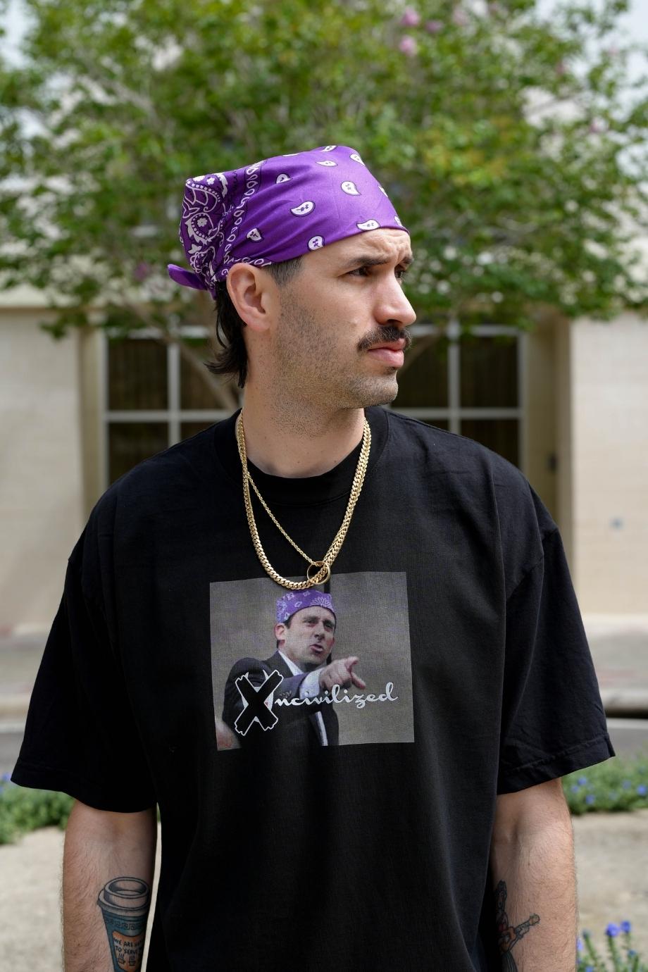 EARLY ACCESS: UNCIVILIZED "PRISON MIKE" T-SHIRT RESTOCK